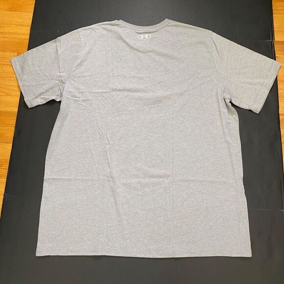 Under Armour Mens Project Rock Size 3XL Loose Fit Grey T-Shirt casual New - Picture 3 of 9